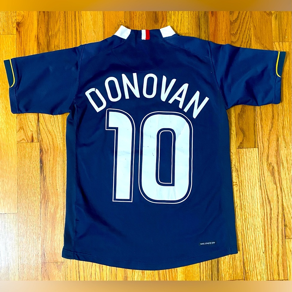 USA USMNT 2006 Donovan World Cup Away Soccer Jersey Youth Size Large Adult XS